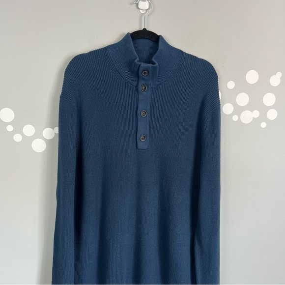 NWT Banana Republic Factory Mock Neck Knit Sweater Size X-Large - Picture 2 of 7